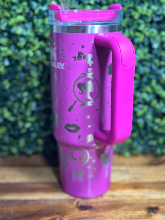 Barbie Hot Pink Authentic Stanley Tumbler