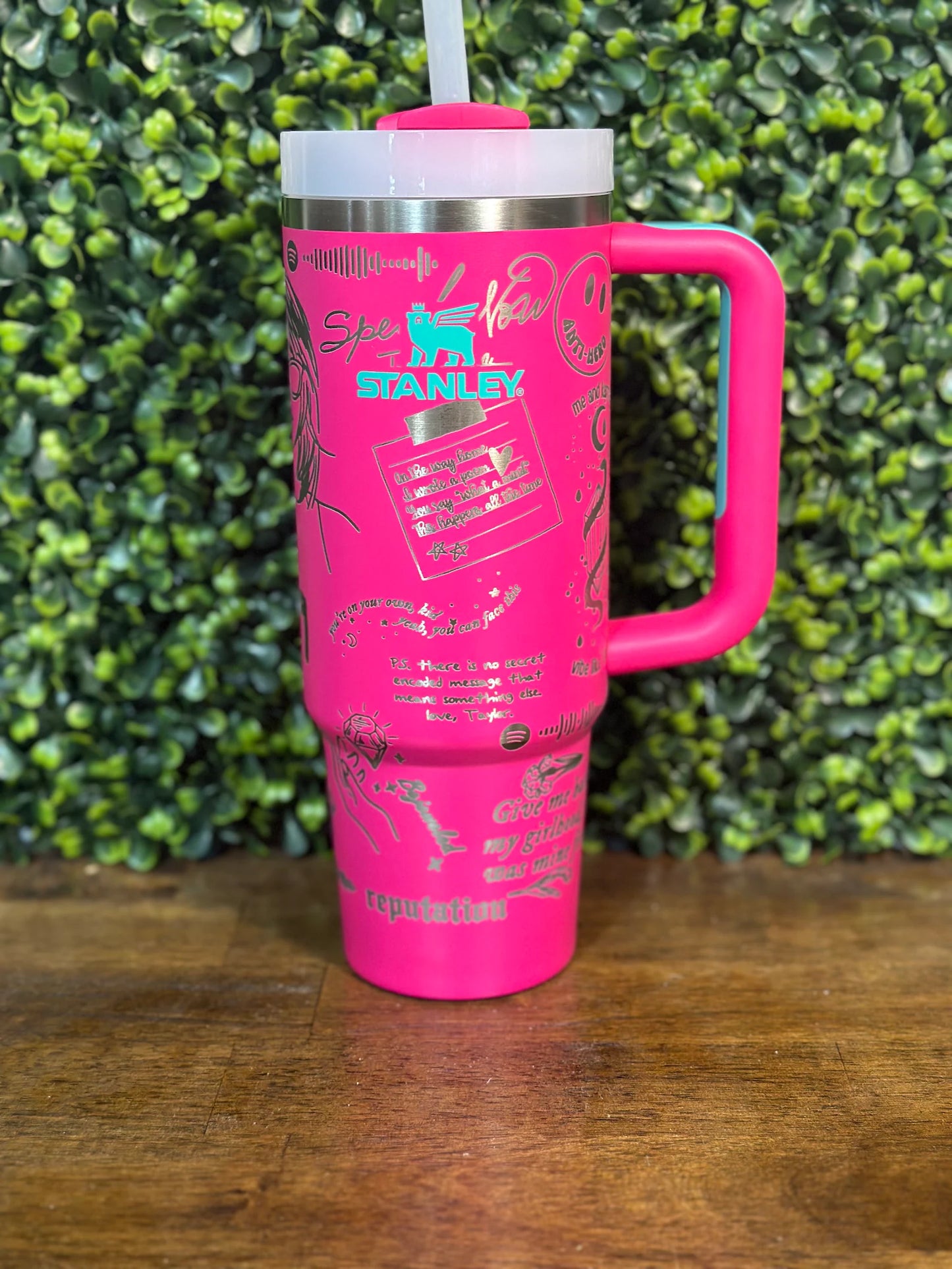 Taylor Swift Inspired Tumbler - 30 oz / 40 oz Quencher by Stanley - Authentic Fu image 0