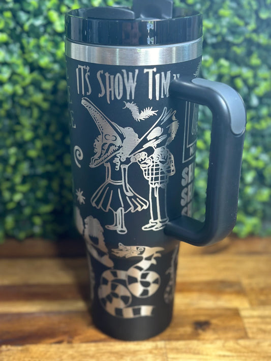 Nostalgic Beetlejuice Stainless Steel 40-ounce tumbler image 1