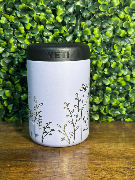 Customized Lilac Yeti Can Cooler - Perfect Engraved 12 Oz Gift image 1