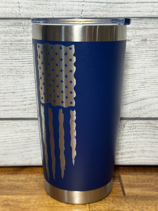 American Flag 20 oz Tumbler