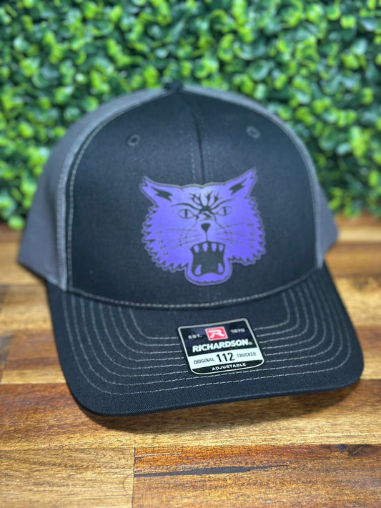 Muncie Central Bearcat Leather Patch Richardson Hat
