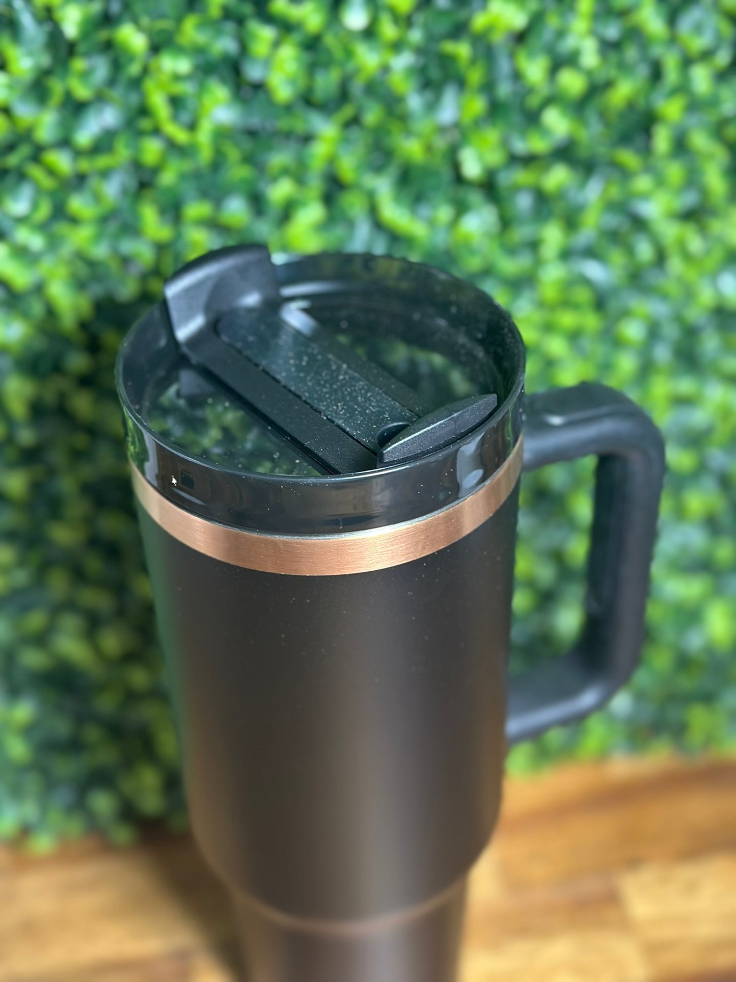 Copper Plated Black 40 ounce Tumbler - Laser Blank