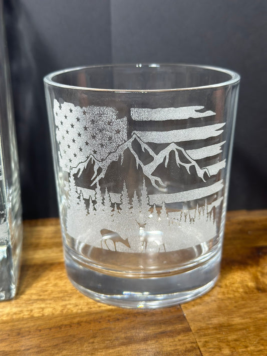 Outdoorsmen Decanter Set