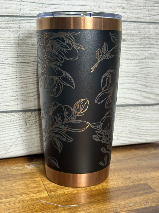 Magnolia Copper Plated 20 oz Tumbler