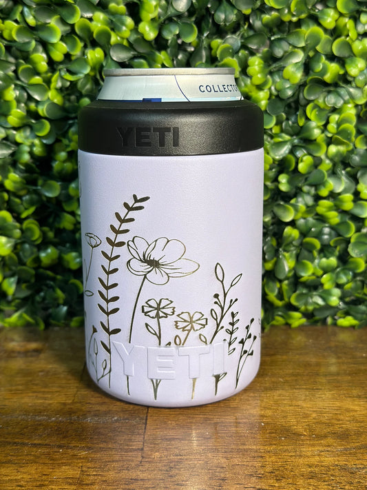 Customized Lilac Yeti Can Cooler - Perfect Engraved 12 Oz Gift image 0