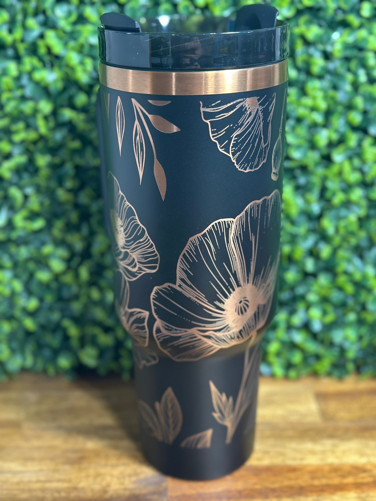 Poppy Copper Plated 40 ounce Tumbler image 0