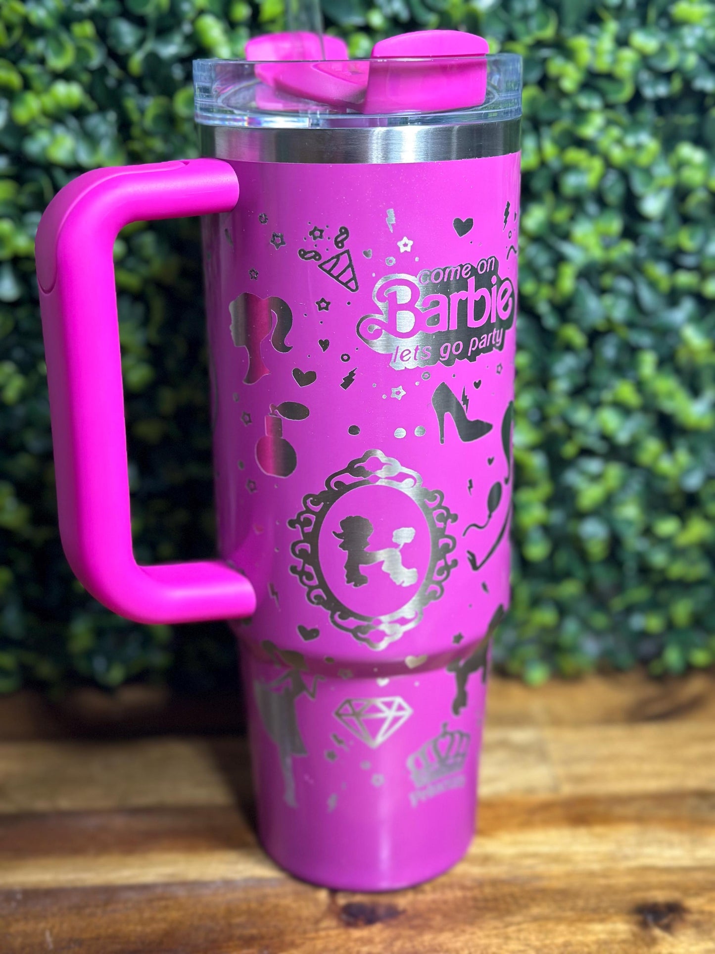 Barbie Hot Pink Authentic Stanley Tumbler