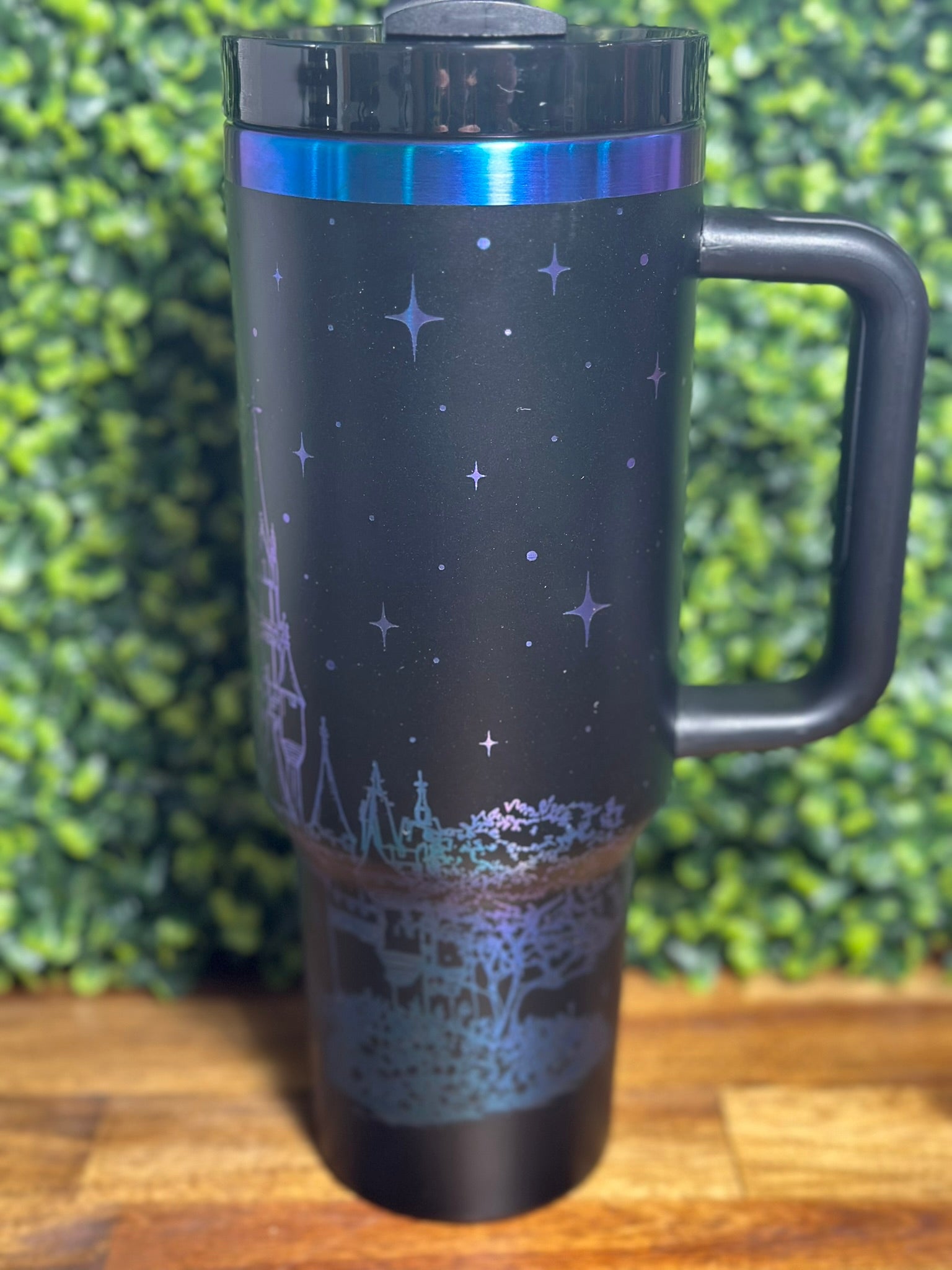 Princess Castle Rainbow Plated Tumbler image 3