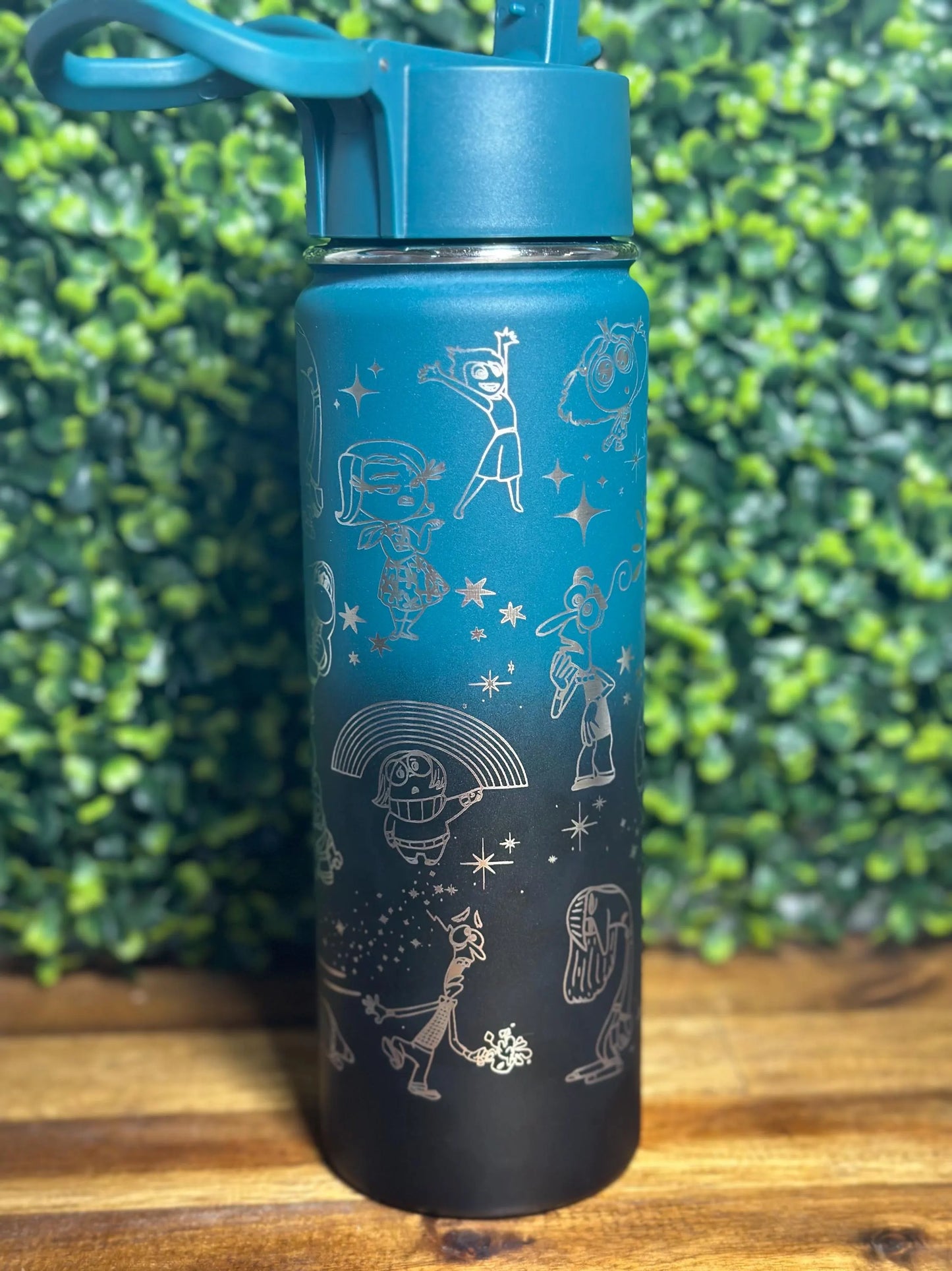 Customizable Inside Out 2 Stainless Steel Water Bottle