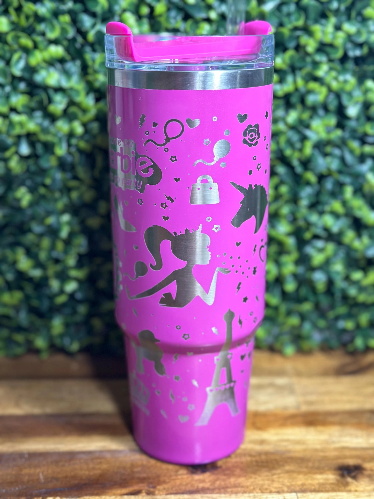 Barbie Hot Pink Authentic Stanley Tumbler
