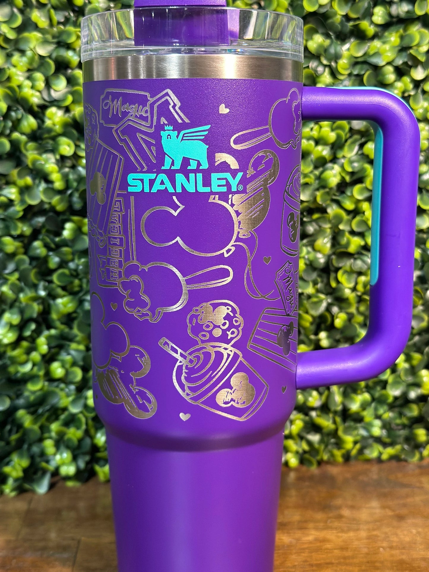 Disney / Mickey Inspired Authentic Stanley 30-ounce Tumbler with Handle and Straw