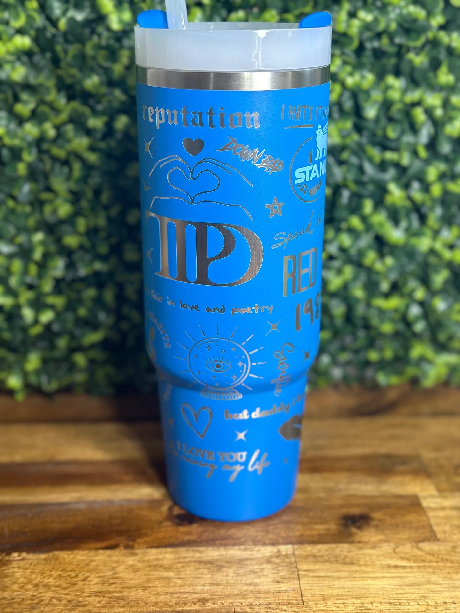 Taylor Swift (2) Inspired Authentic Stanley Full Wrap Tumbler image 4