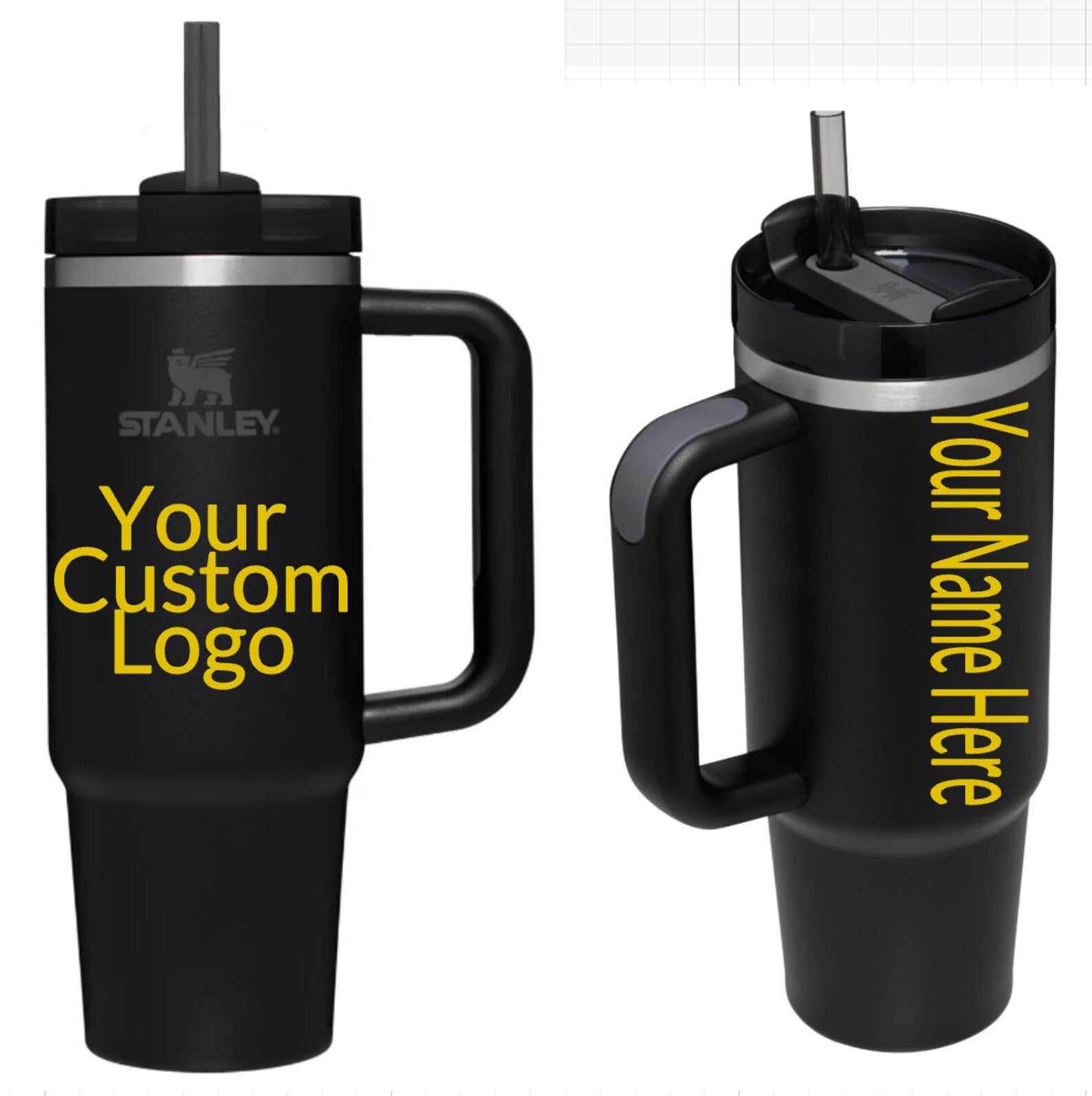 Customized Authentic Stanley 30 oz Quencher H2.0 FlowState Tumbler image 0