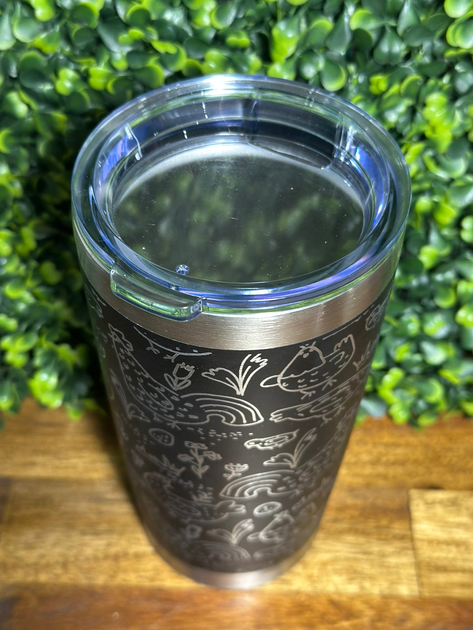 Chicken and Rooster Tumbler / 20 ounce image 2