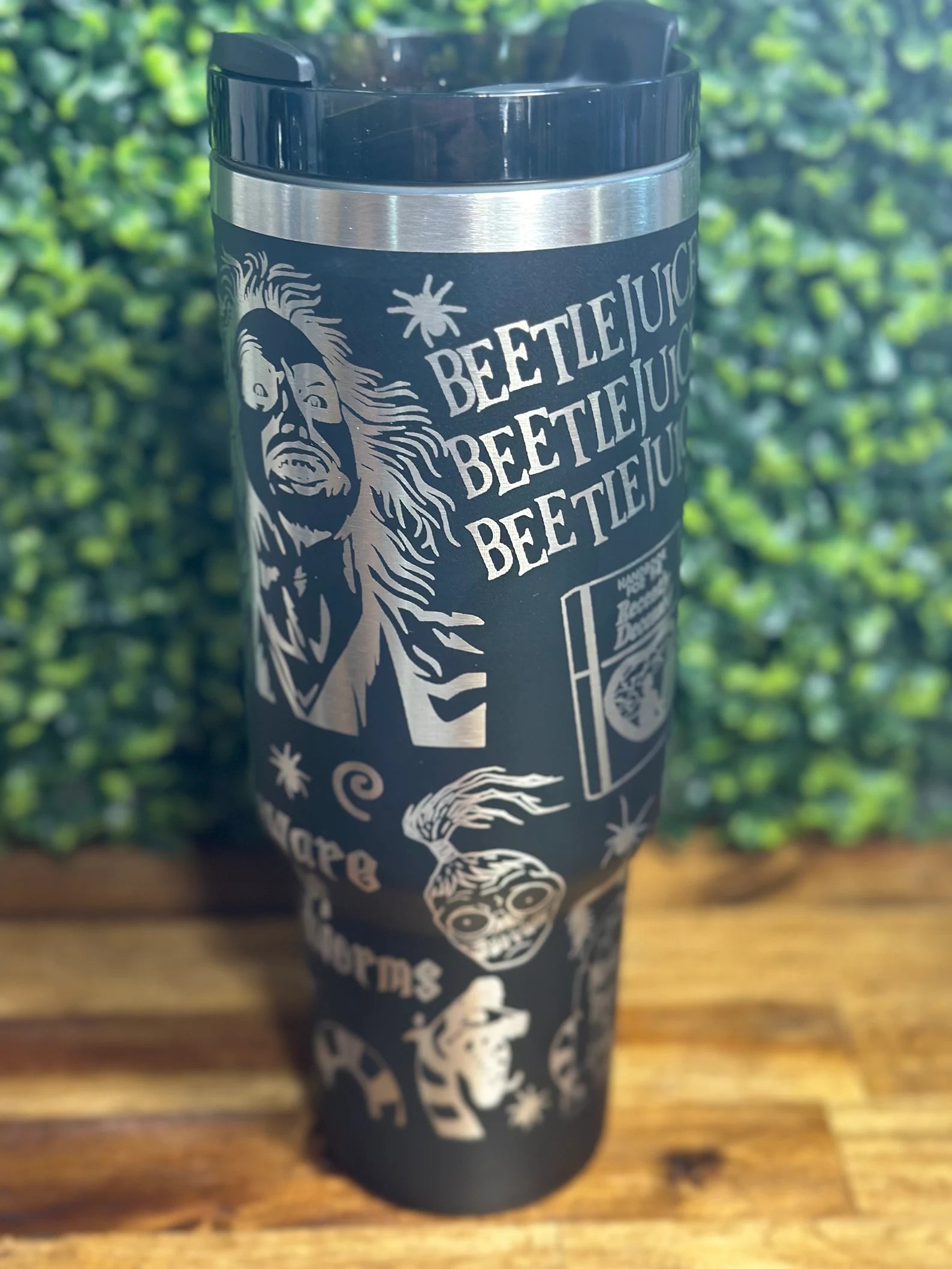 Nostalgic Beetlejuice Stainless Steel 40-ounce tumbler image 2