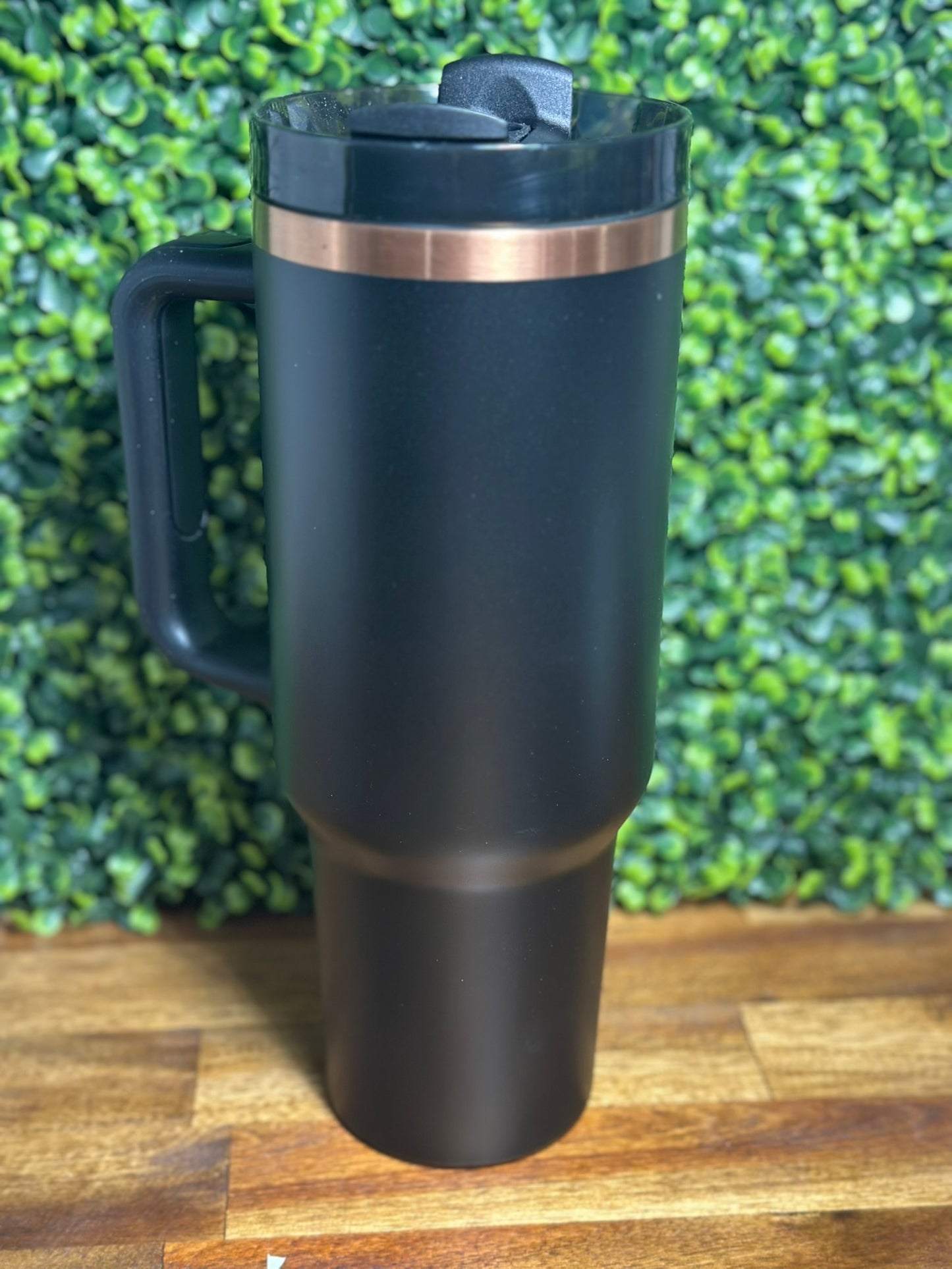 Copper Plated Black 40 ounce Tumbler - Laser Blank