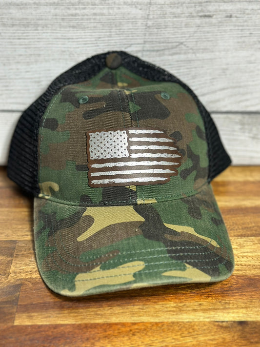 Americana Camo Richardson Hat