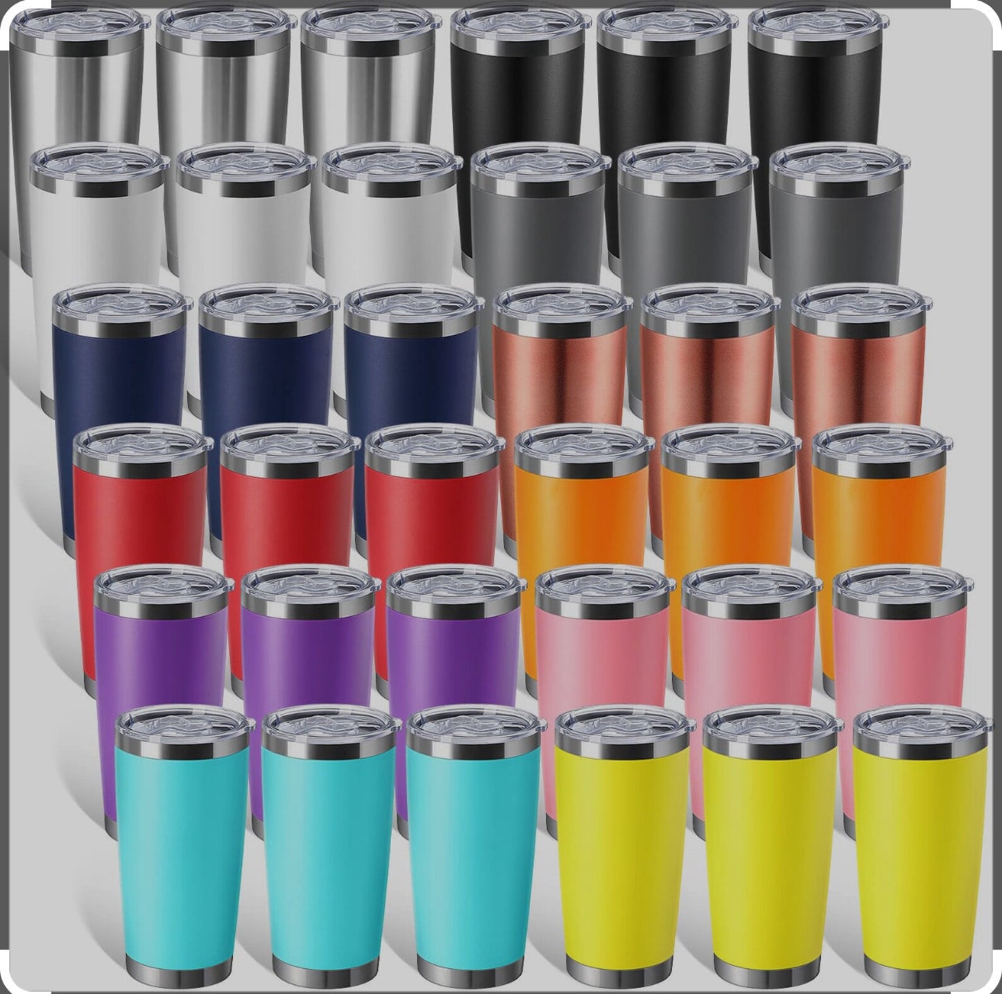 Customizable 20/30/40 ounce tumblers - custom laser engraved with your design image 0